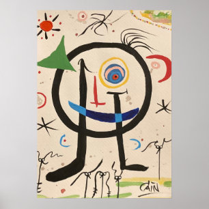 AN HOMAGE TO MIRO POSTER