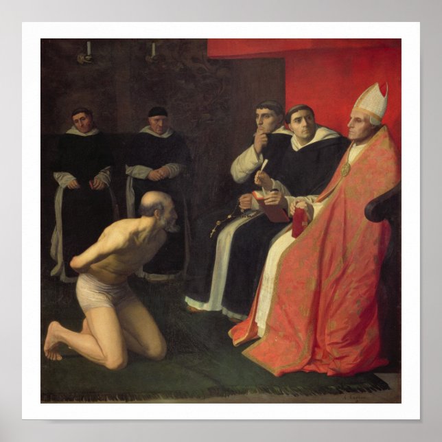 An Honourable Penitent, c.1868 Poster (Front)