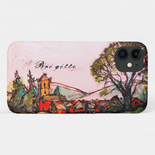 An Idyllic British Village art sketch & Name iPhone 11 Case
