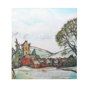 An Idyllic British Village sketch Notepad