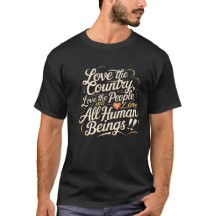 An illustration typography t-shirt