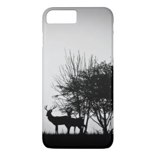 An image of some deer in the morning mist iPhone 8 plus/7 plus case