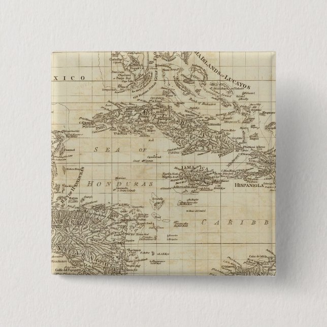 An index map 15 cm square badge (Front)