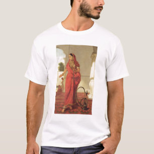 An Indian Dancing Girl with a Hookah, 1772 (oil on T-Shirt