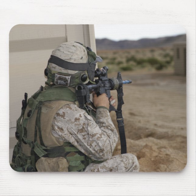 An infantry scout mouse mat (Front)