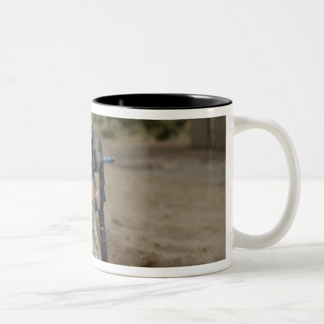 An infantry scout Two-Tone coffee mug (Right)