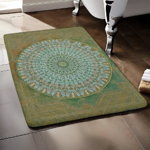An initiation of the mass circle  bath mat