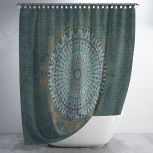 An initiation of the mass circle shower curtain