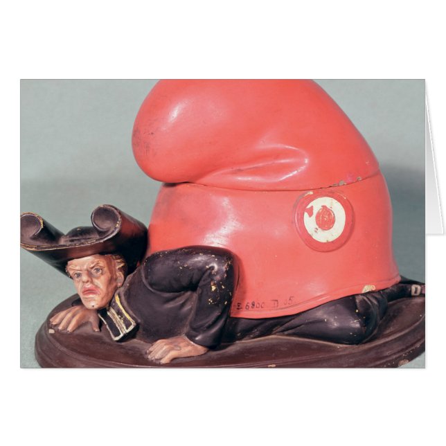 An inkwell or tobacco pot (Front Horizontal)