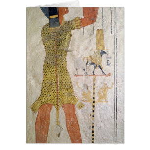 An Inmutef priest making an offering