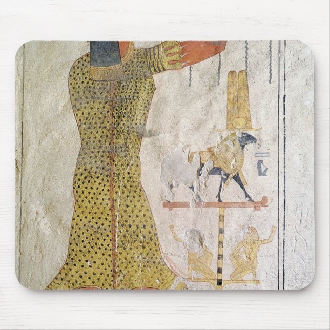 An Inmutef priest making an offering Mouse Mat (Front)