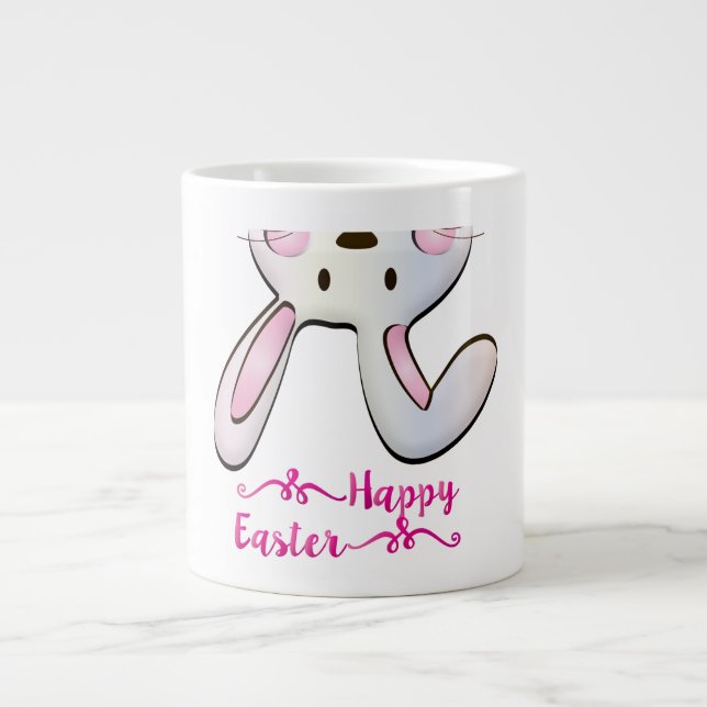 An interesting holiday salt for Easter Large Coffee Mug (Front)