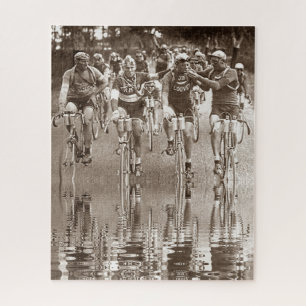 An Intimate Portrait of The Tour de France 1920's Jigsaw Puzzle
