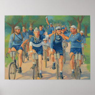 AN INTIMATE PORTRAIT OF THE TOUR DE FRANCE 1920's Poster