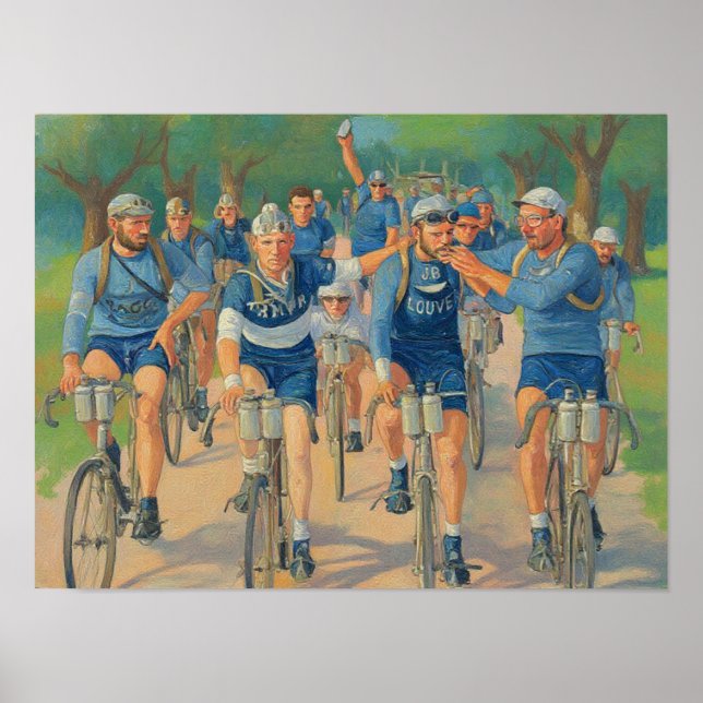 AN INTIMATE PORTRAIT OF THE TOUR DE FRANCE 1920's  Poster (Front)