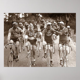 AN INTIMATE PORTRAIT OF THE TOUR DE FRANCE 1920's Poster