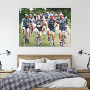 AN INTIMATE PORTRAIT TOUR DE FRANCE 1920's Redux Canvas Print