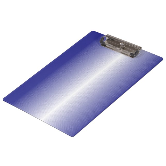 An intricate blue geometric pattern with symmetric clipboard (Angled)