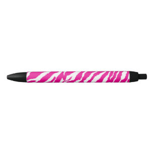 An intricate floral pattern in pink and white, art black ink pen