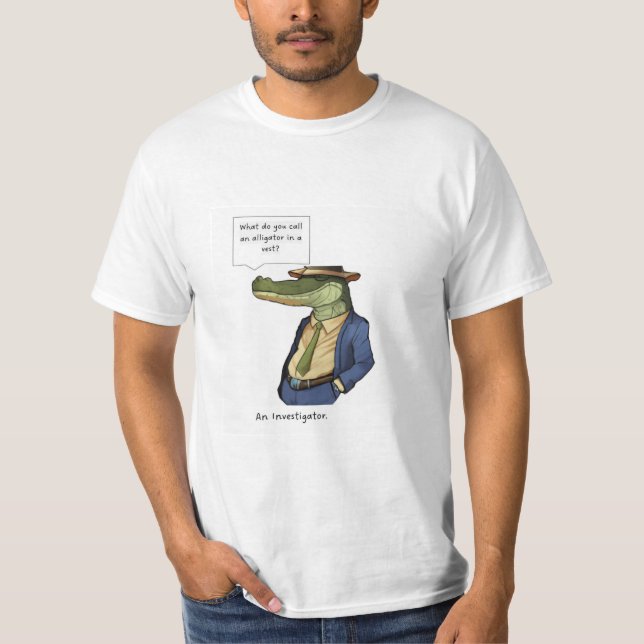 An Investi-gator T-Shirt (Front)