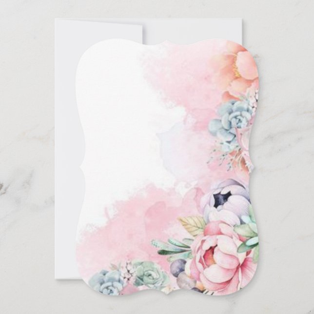 An invitation to celebrate Mother's Day (Back)