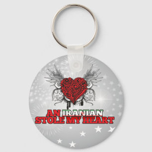 An Iranian Stole my Heart Key Ring