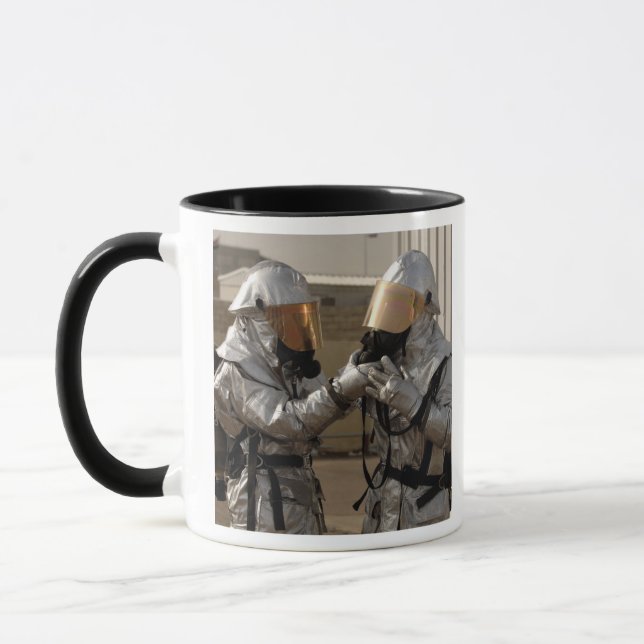 An Iraqi firefighter Mug (Left)