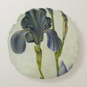 An Iris Round Cushion