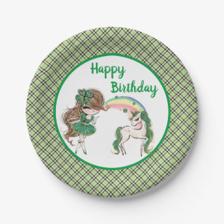 An Irish Birthday Paper Plate