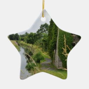 An Irish Canal Ceramic Tree Decoration
