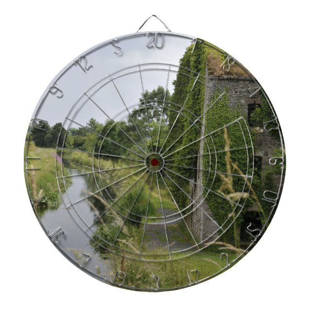 An Irish Canal Dartboard (Front)