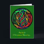 An Irish Christmas Blessing... Christmas Card<br><div class="desc">original art by s. ulibarri</div>