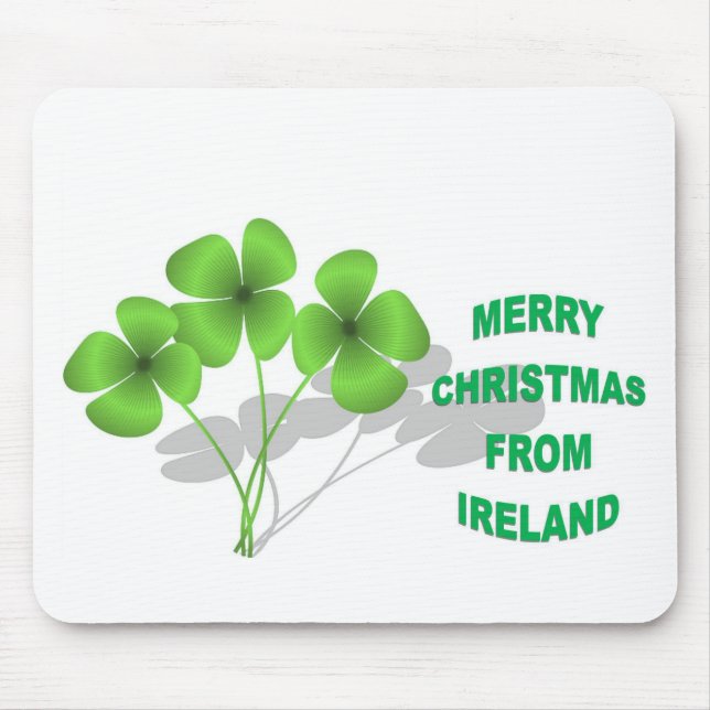 An Irish Christmas Mouse Mat (Front)
