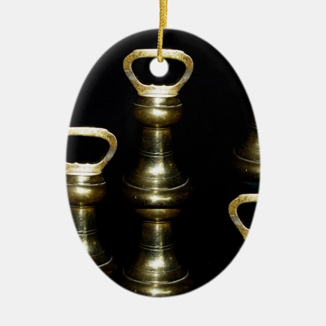 An Irish Design-The Brass Collection Ceramic Tree Decoration (Front)