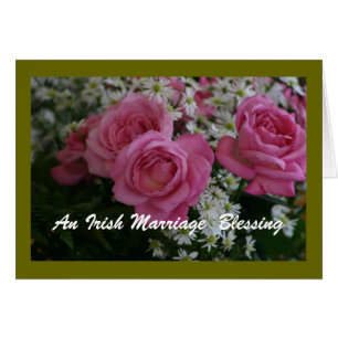 An Irish Marriage Blessing Card