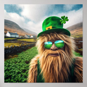 An Irish Sasquatch Poster