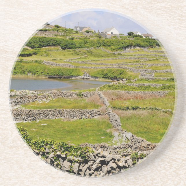 An Irish Stone Wall Coaster (Front)