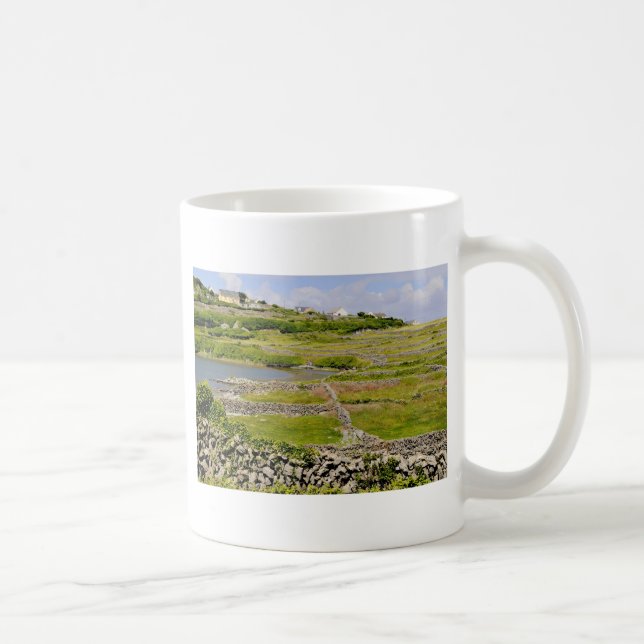An Irish Stone Wall Coffee Mug (Right)
