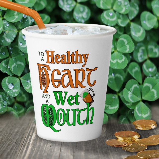 An Irish Toast ID607 Paper Cups (Creator Uploaded)