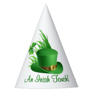 An Irish Touch Leprechaun Clove Hat in Grass