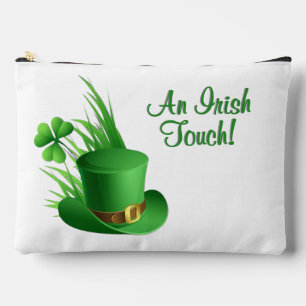 An Irish Touch Leprechaun Clove Hat in Grass Accessory Pouch
