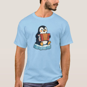 An isolated penguin on an iceberg. T-Shirt