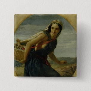An Israeli Mother, 1857/1860 15 Cm Square Badge