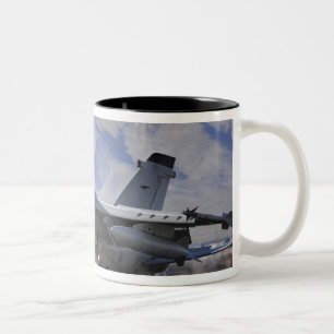 An Italian Air Force AMX fighter Two-Tone Coffee Mug