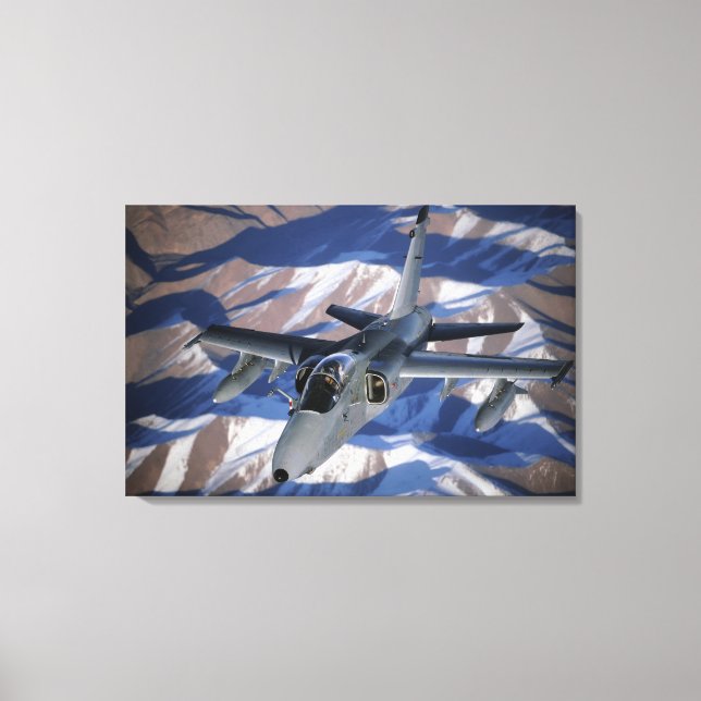 An Italian AMX disconnects Canvas Print (Front)