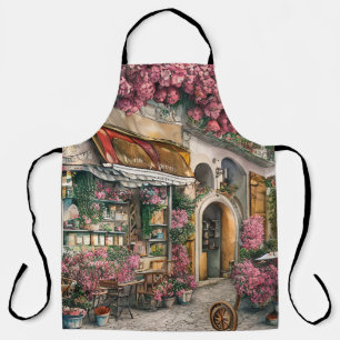 An Italian Street Scene Ephemera Design Series 17 Apron