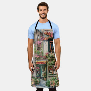 An Italian Street Scene Ephemera Design Series 24 Apron