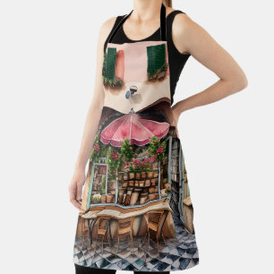 An Italian Street Scene Ephemera Design Series 9 Apron