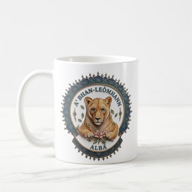 An Leòmhann. Alba Coffee Mug (Left)
