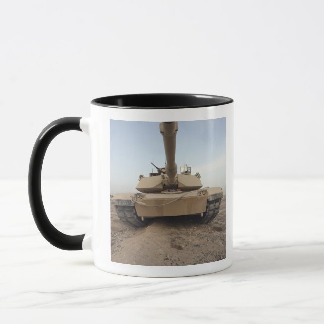 An M-1A1 Main Battle Tank Mug (Left)